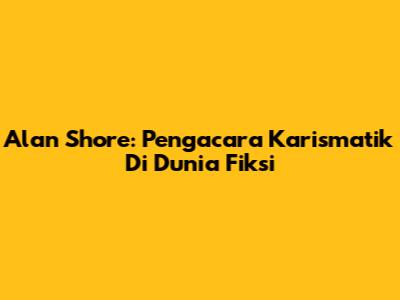 Alan Shore: Pengacara Karismatik Di Dunia Fiksi