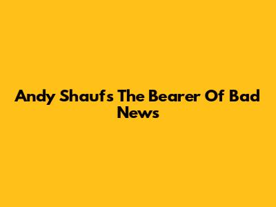 Andy Shauf's 'The Bearer Of Bad News'