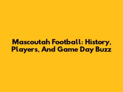 Mascoutah Football: History, Players, And Game Day Buzz