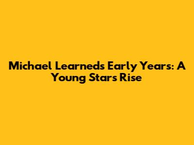 Michael Learned's Early Years: A Young Star's Rise