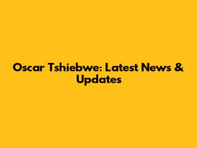 Oscar Tshiebwe: Latest News & Updates