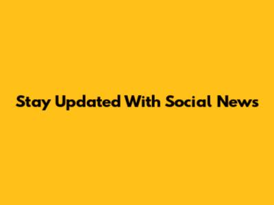 Stay Updated With Social News